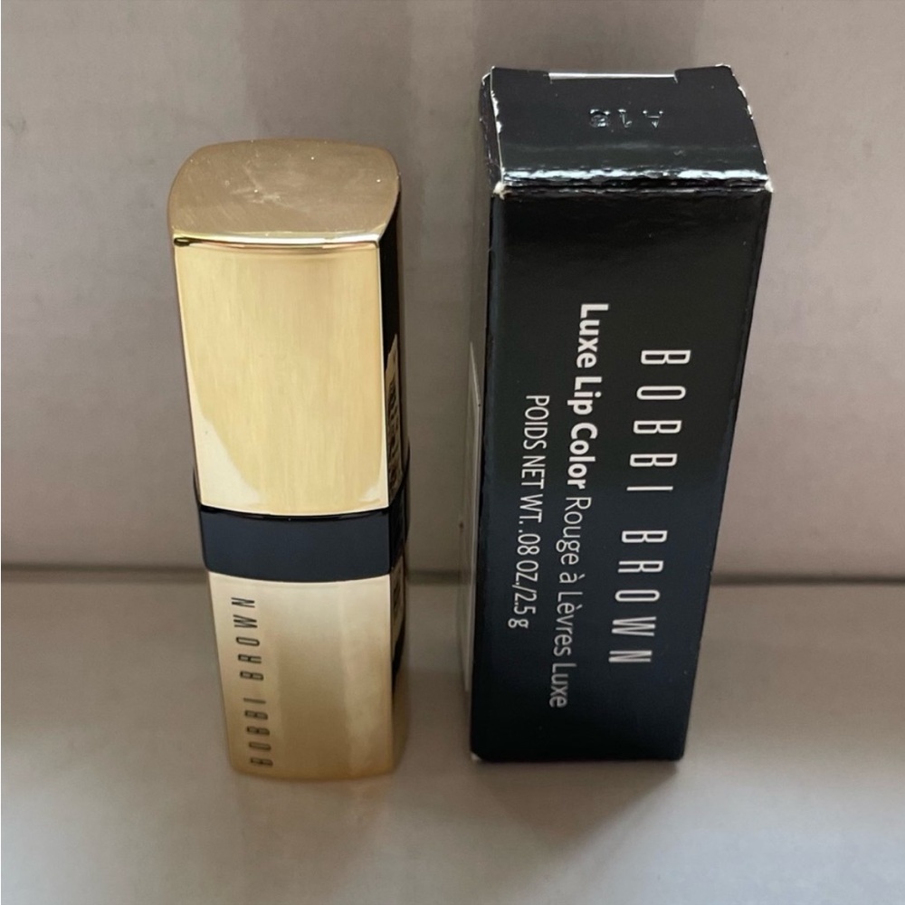 Bobbi Brown Limited Edition Red Velvet Luxe Lipstick Lip Color Red Velvet #27